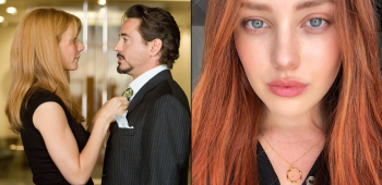 Katherine Langford Tony Stark e Pepper Potts vingadores