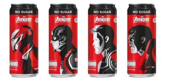 coca coca vingadores latinhas