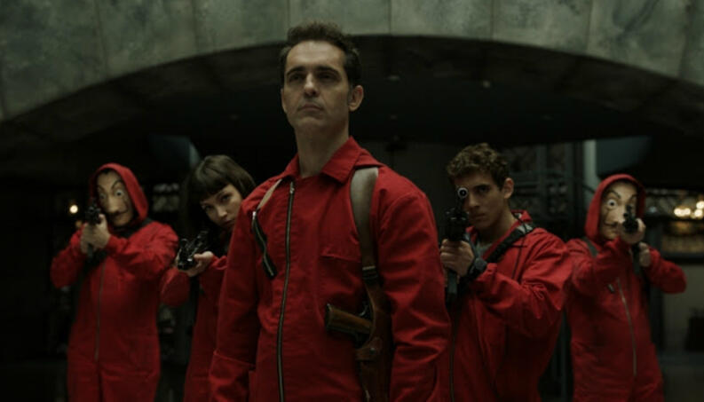 la casa de papel primeira temporada