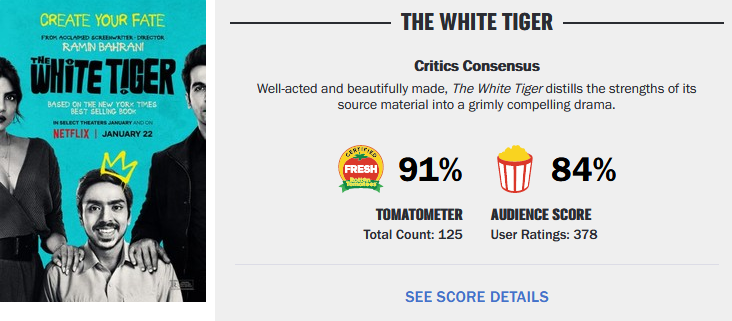 O tigre branco