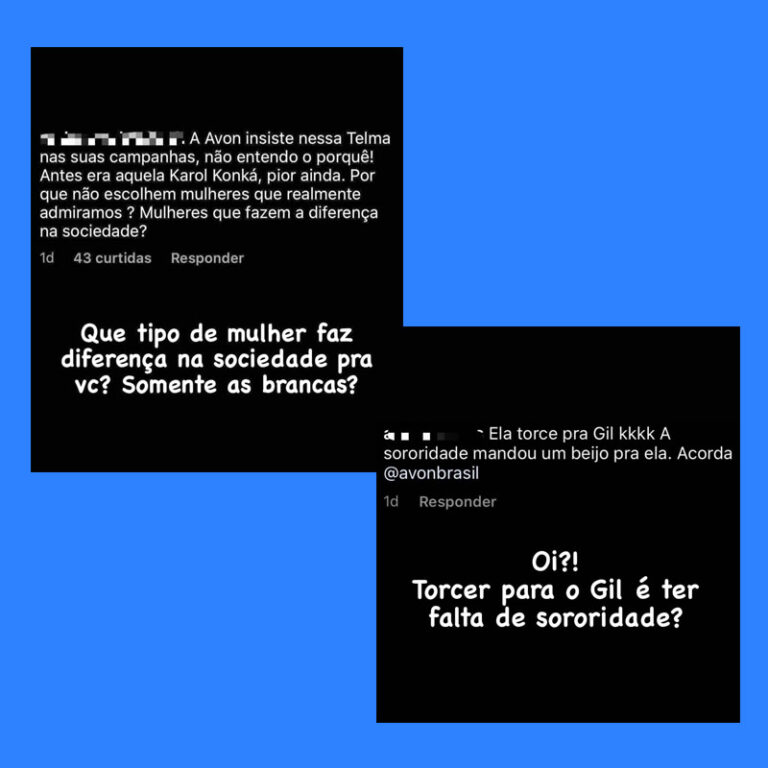 Thelma Assis desabafa sobre ataques que vem recebendo por declarar torcida para Gilberto
