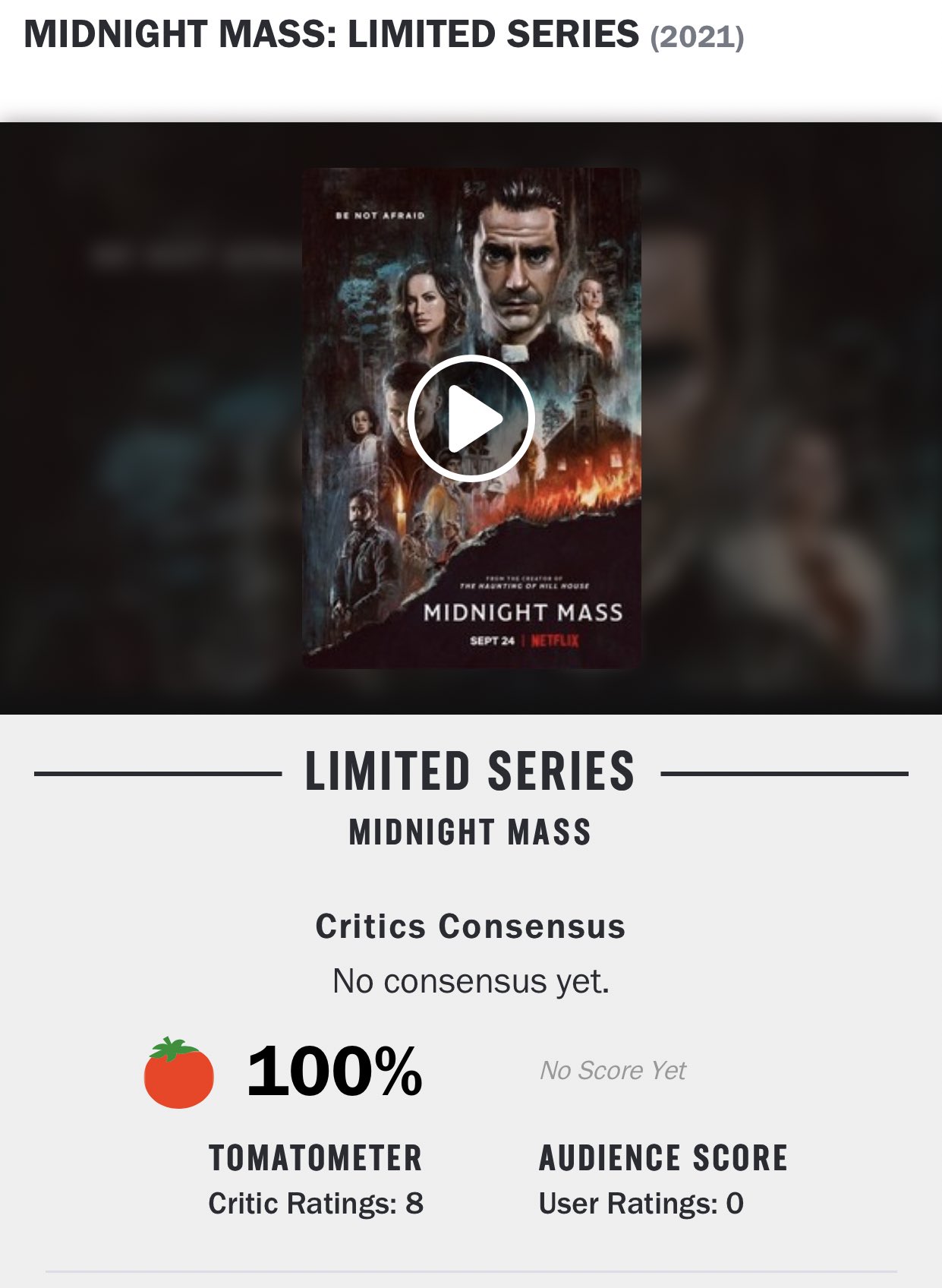 missa da meira noite rotten tomatoes