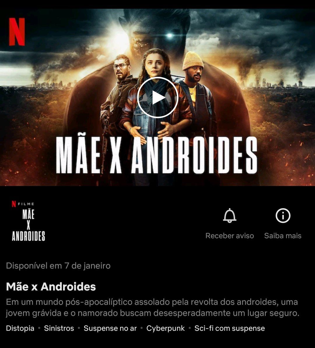 Netflix mae x androides