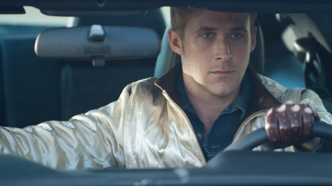 Ryan Gosling in Drive wide