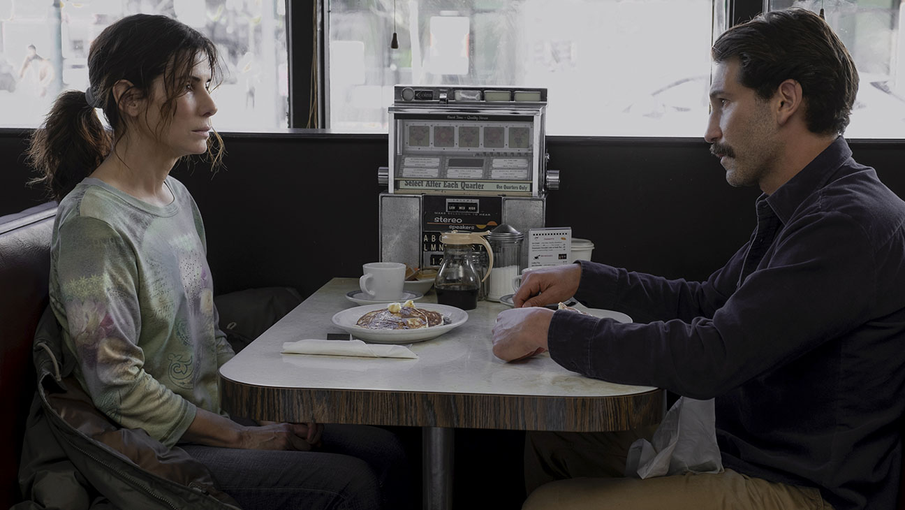 Sandra Bullock and Jon Bernthal in The Unforgivable Publicity H 2021