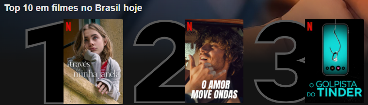o amor move ondas top10
