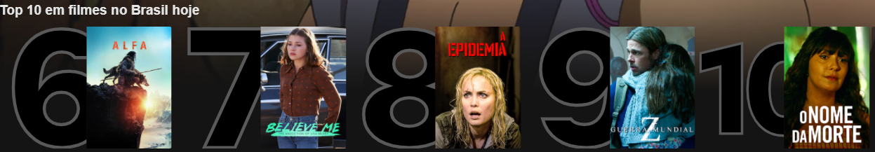 o nome da morte top10