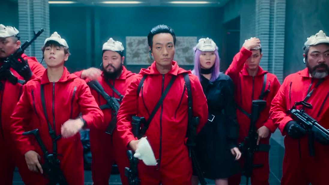 LA CASA DE PAPEL COREIA SERIE