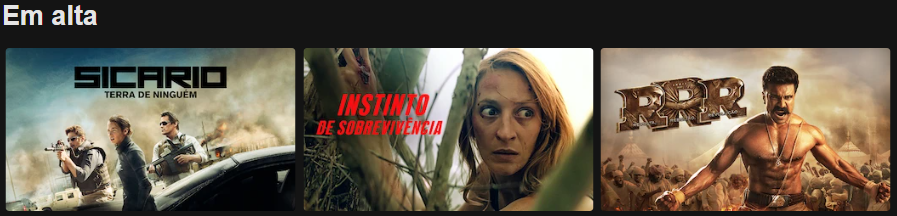 sicario em alta