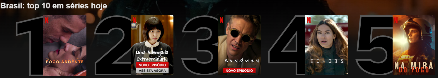 na mira do fogo top10