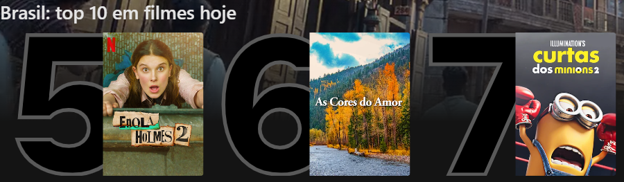 as cores do amor top10
