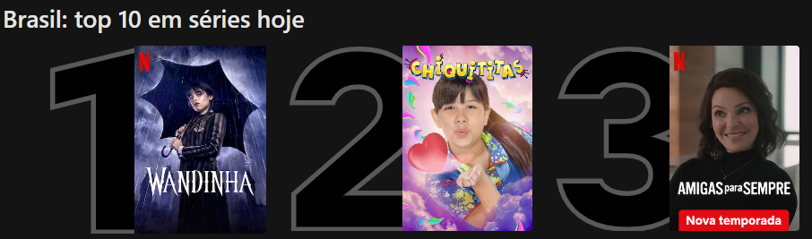 amigas para sempre top10