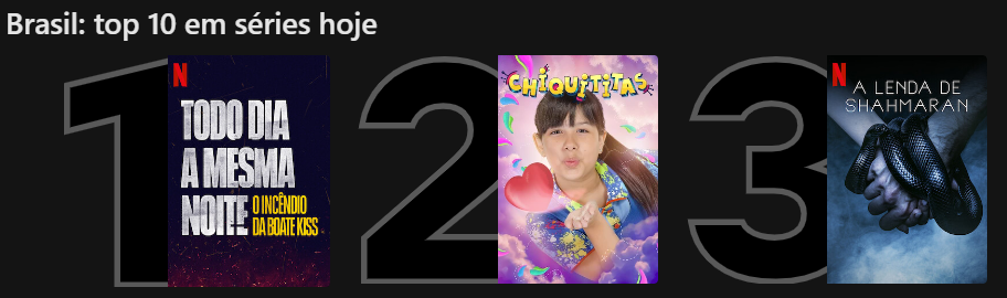 todo dia a mesma noite top10