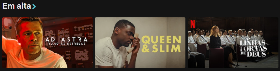queen e slim em alta