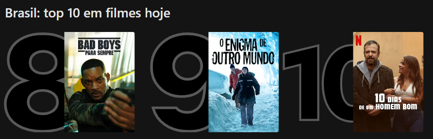 10 dias de um top10