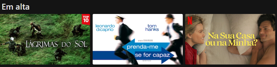 prenda me se for capaz em alta