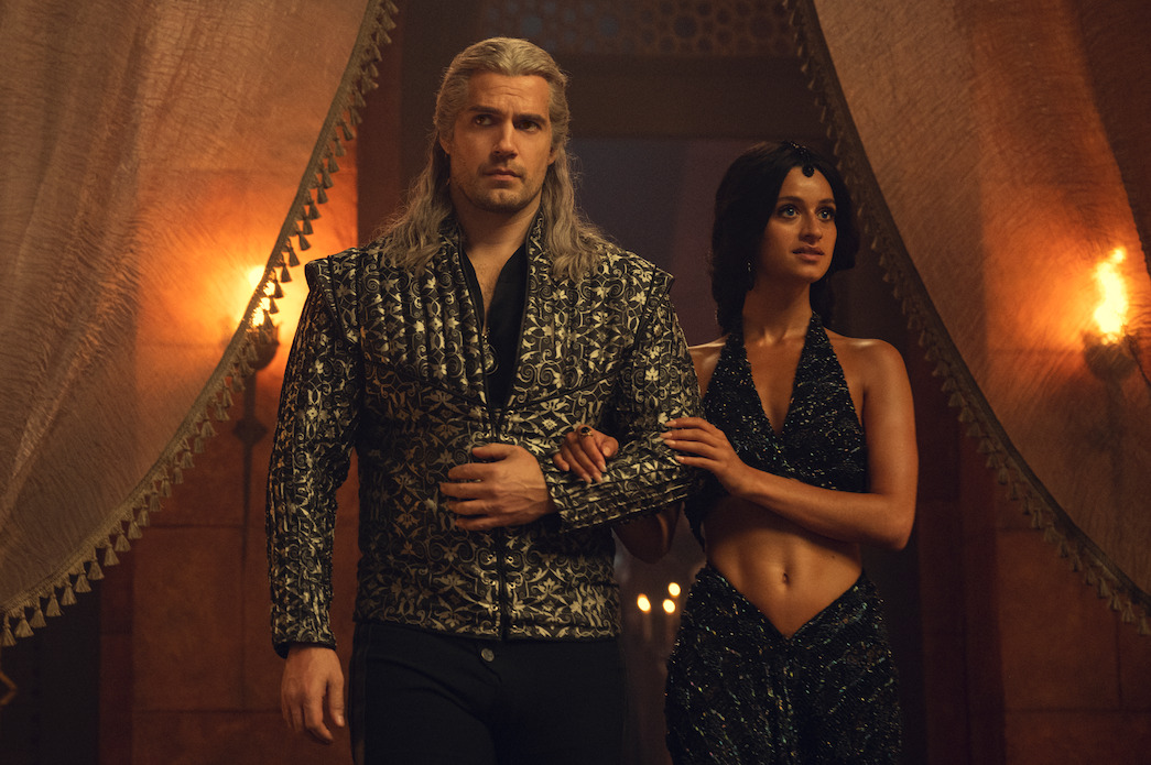 Yennefer e geralt the witcher