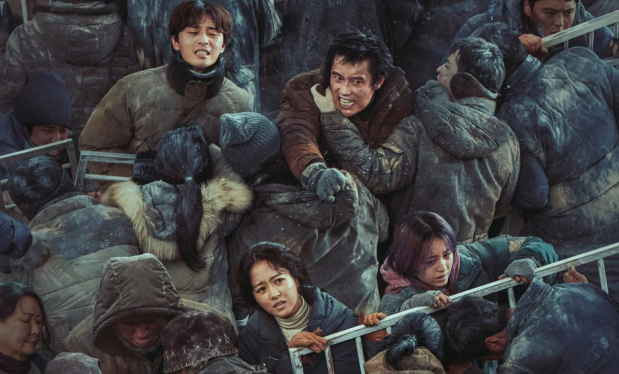 Concrete Utopia é um filme sul-coreano de suspense e desastre de 2023.