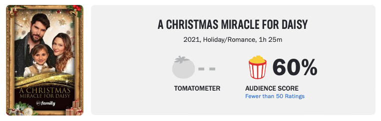 filme natalino na netflix: Um Milagre de Natal para Daisy