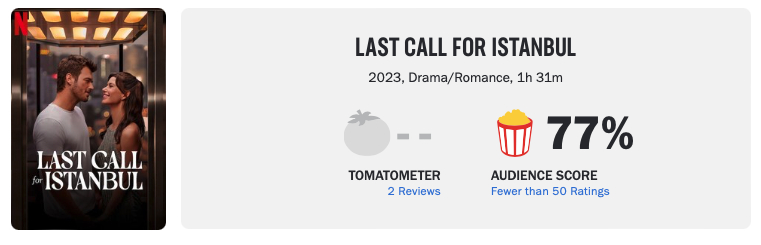 filme turco na netflix: Última Chamada para Istambul