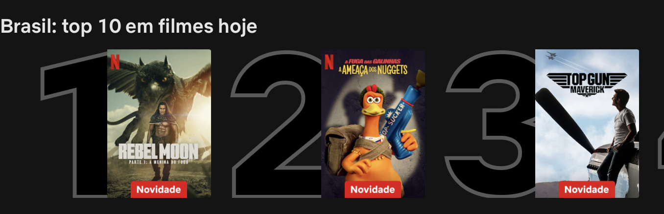 filme Rebel Moon - Parte 1: A Menina do Fogo na Netflix
