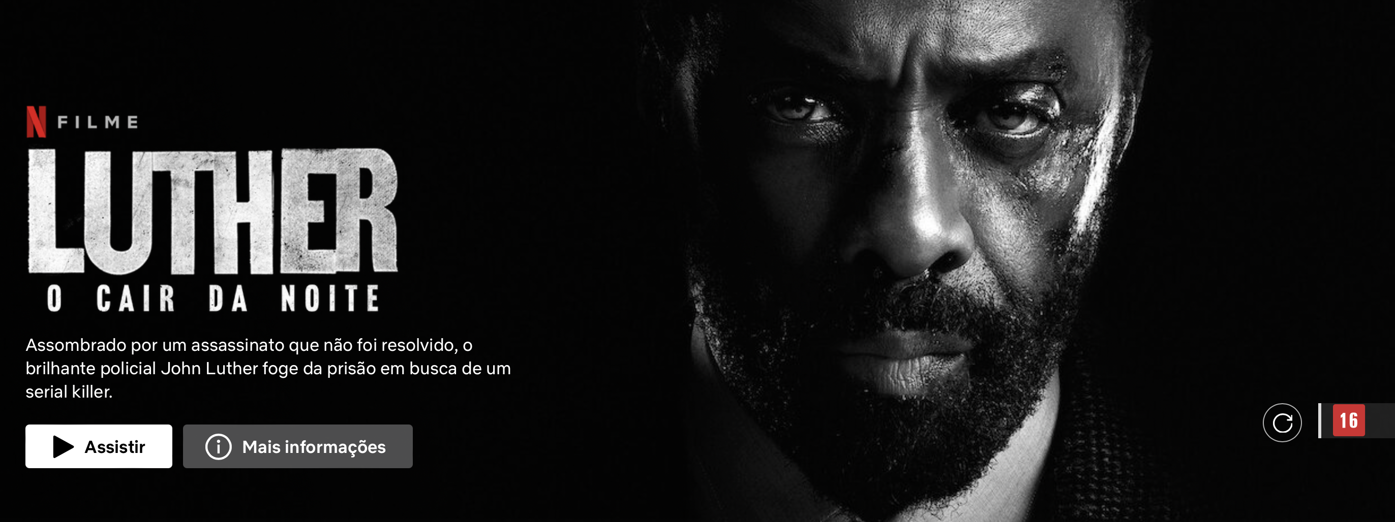 Luther: O Cair da Noite, filme da Netflix